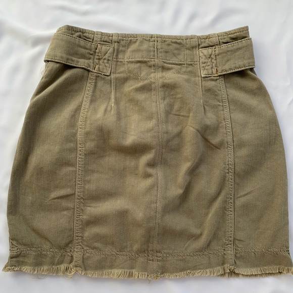 Free People High Waisted Mini Skirt Utility 8 - Picture 7 of 12